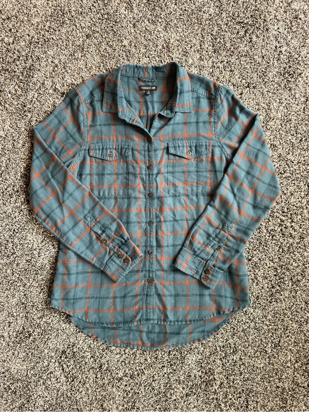 Toad&Co Blue Plaid Re-Form Plaid Women’s Shirt